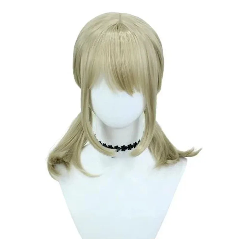 AIAI 2025Identity V إيما وودز تأثيري الاصطناعية قصيرة مستقيم أنيمي Coser لطيف فتاة شعر مستعار عالي الجودة حفلة الهالوين