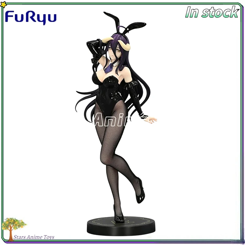 

Original FuRyu BiCute Bunnies Figure Overlord Albedo Rabbit Girl Yar Black Different Color Anime Handmade Model Collection Toy