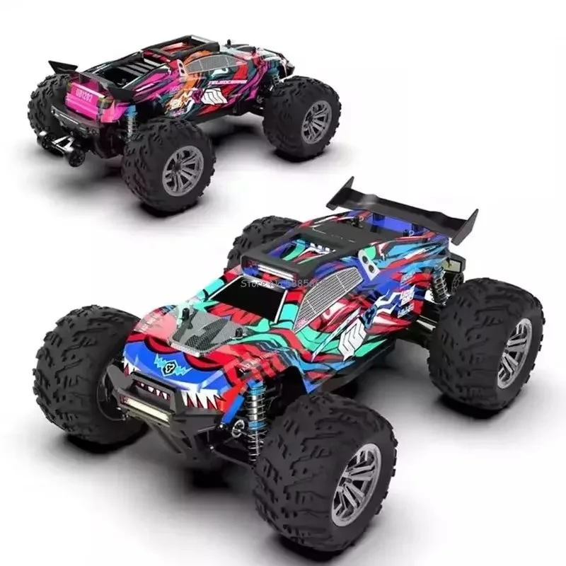 Professional 4WD Brushless Off-Road RC Racing Truck 90KM/H Hydraulic Shock Absorber Waterproof ESP LED Light Radio Control Truck