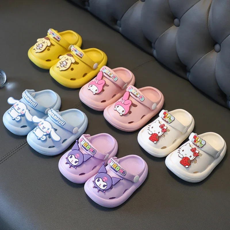 Boys and Girls Indoor Children's Slippers Anti-slip and Wear-resistant EVA Sandals