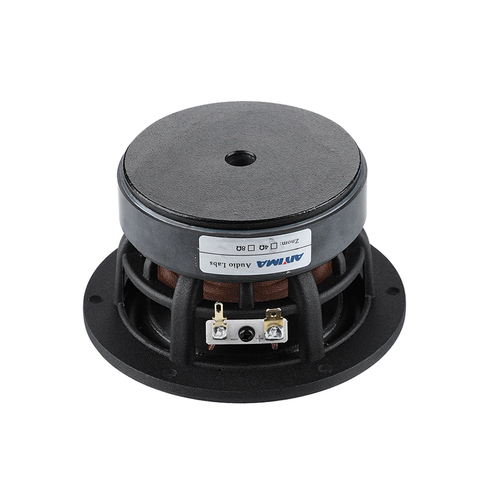 AIYIMA 1 Stück 4 Zoll Mitteltöner 50W 4 Ohm 8 Ohm Bullet Audio-Lautsprecher 25 Kern Keramikmembran Aluminiumguss-Lautsprecher – Detail 11