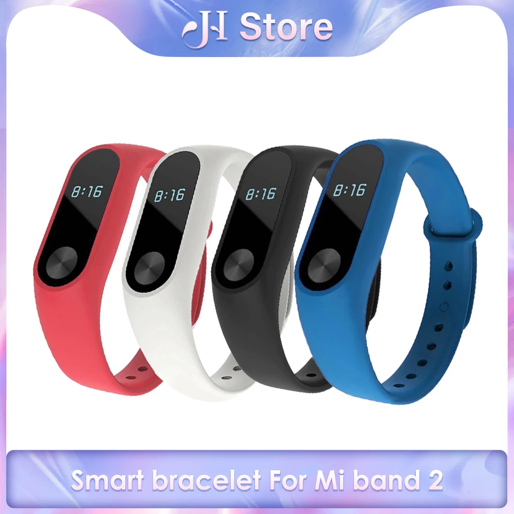 Smart bracelet For Mi band 2 Strap Replacement Belt Silicone Wristband for Mi Band 2 Smart Bracelet for Xiaomi Accessories