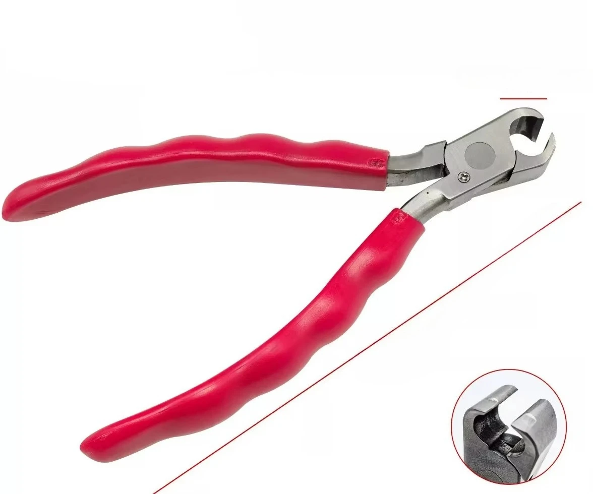 Plastic surgery center beam frameless color handle with spring pliers, glasses repair tool glasses leg adjustment tool