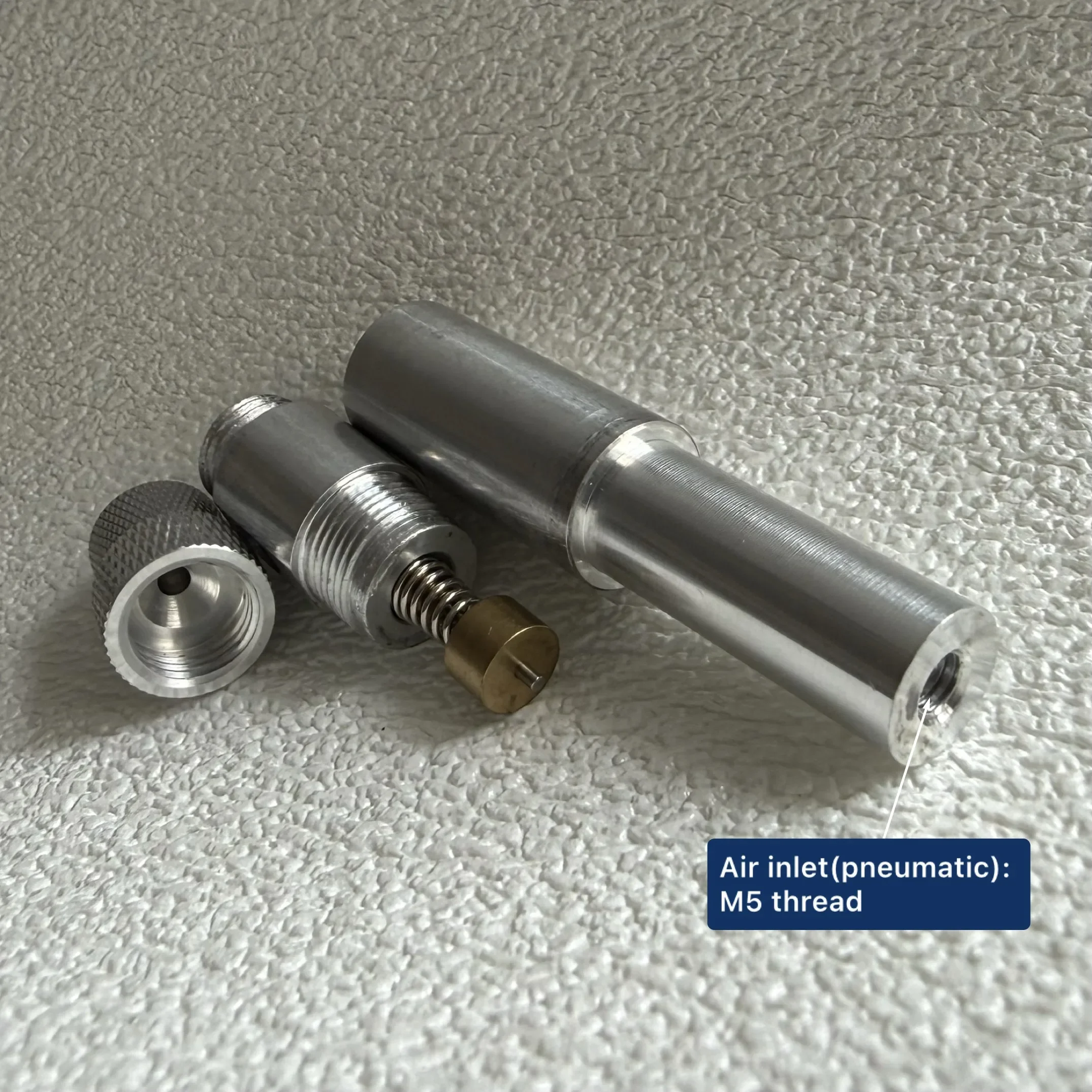 Precision Single-Acting Suck-Back Dispensing Valve (12mm Mount) for PVC Dripping Machines