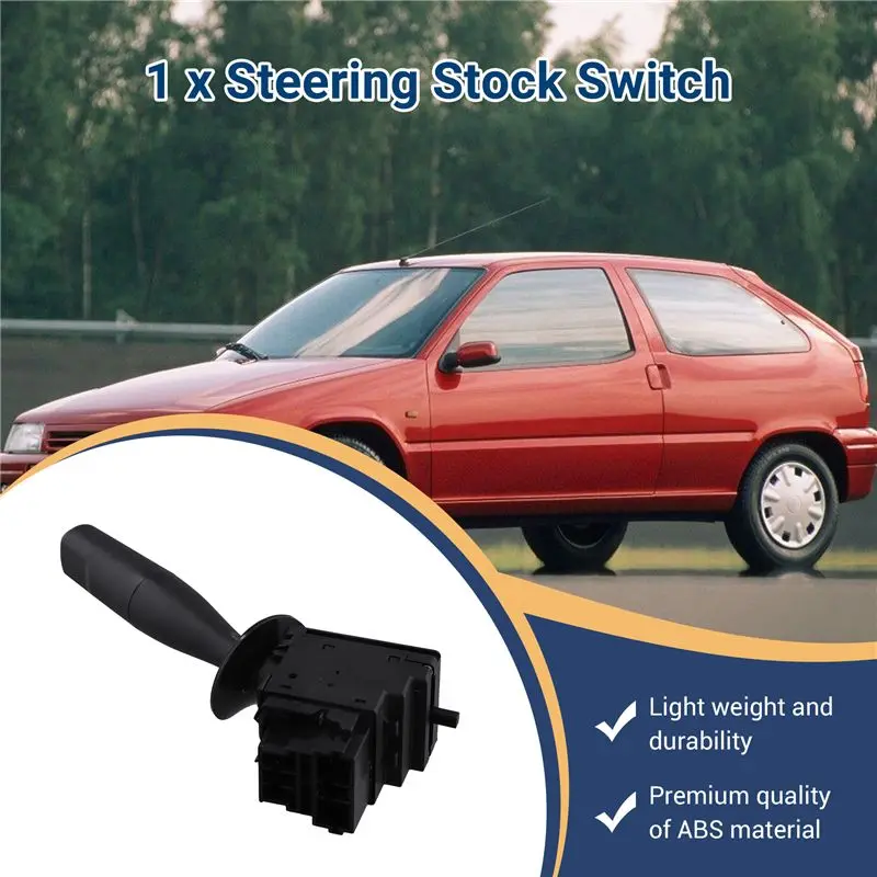 

For 406 406 RESTYLING Citroen ZX Car Steering Stock Switch Indicator 96049667ZL