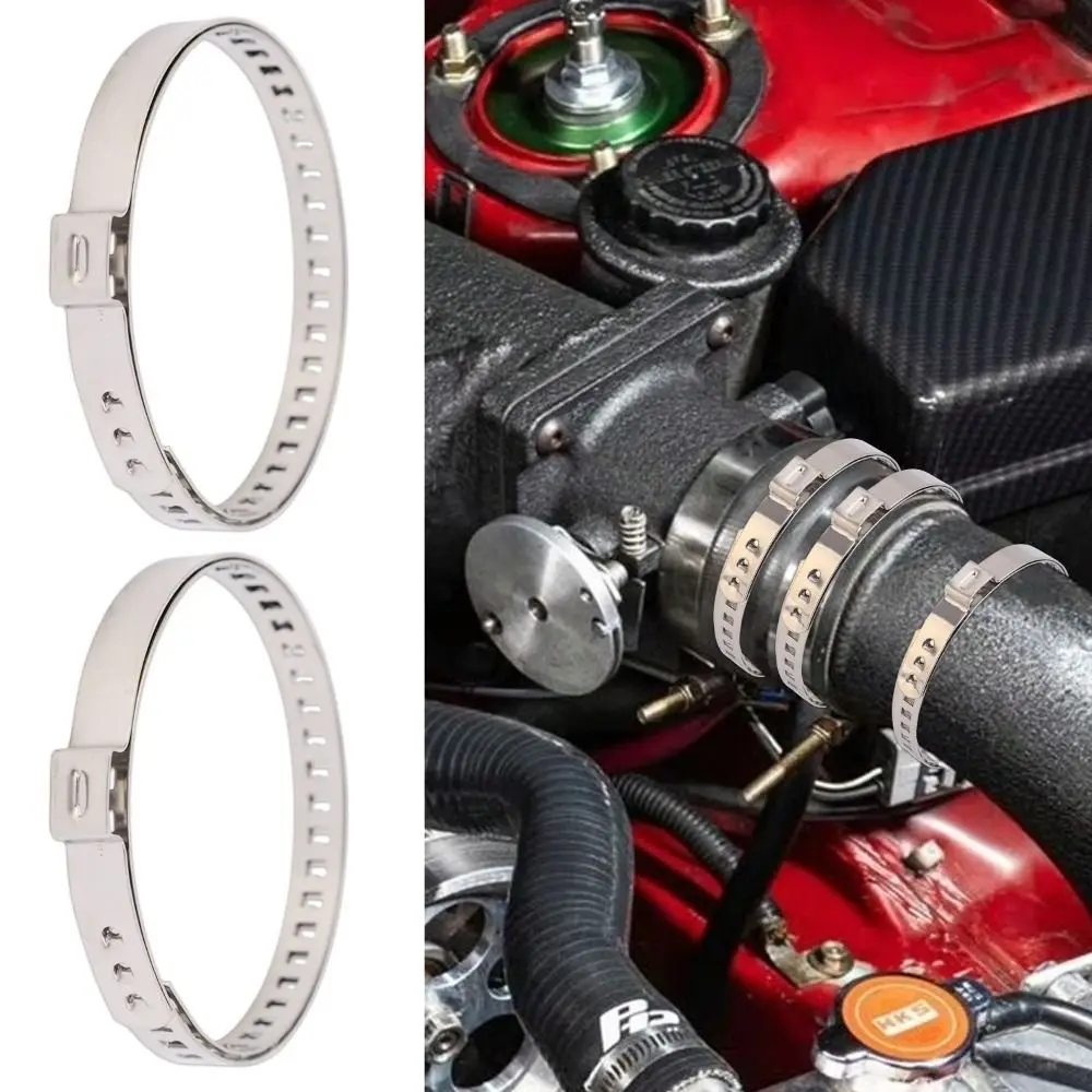 20 قطعة المحمولة الفولاذ المقاوم للصدأ سيارات CV الأحذية المشابك استبدال العالمي خراطيم السيارات المشابك قابل للتعديل 20-125 مللي متر اكسسوارات السيارات