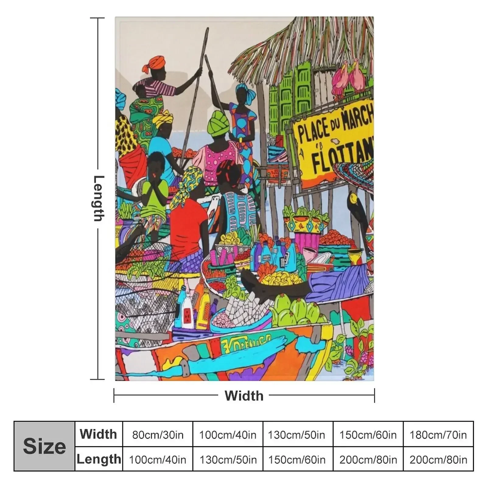 My floating market Throw Blanket Giant Sofa Multi-Purpose decorative halloween Comforter Plaid Blankets