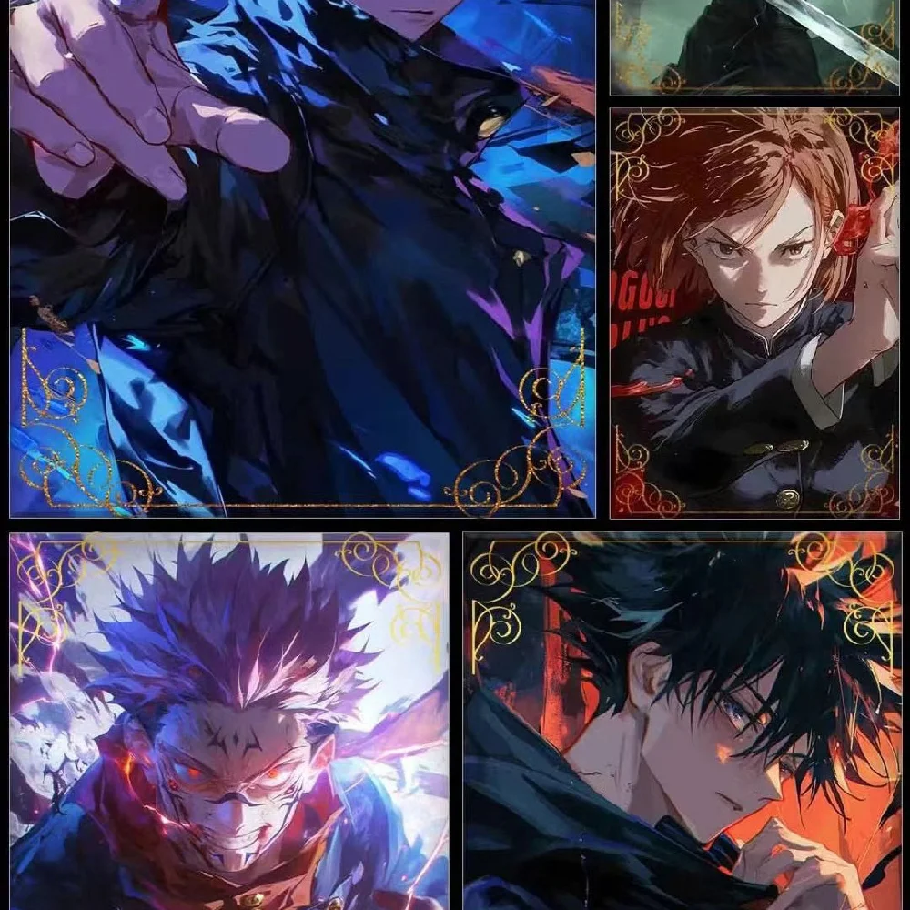 Wholesale Jujutsu Kaisen Collection Cards Japanese Anime Hobby Card Gojo Doujin Booster Box Ticket Card Toy Gifts