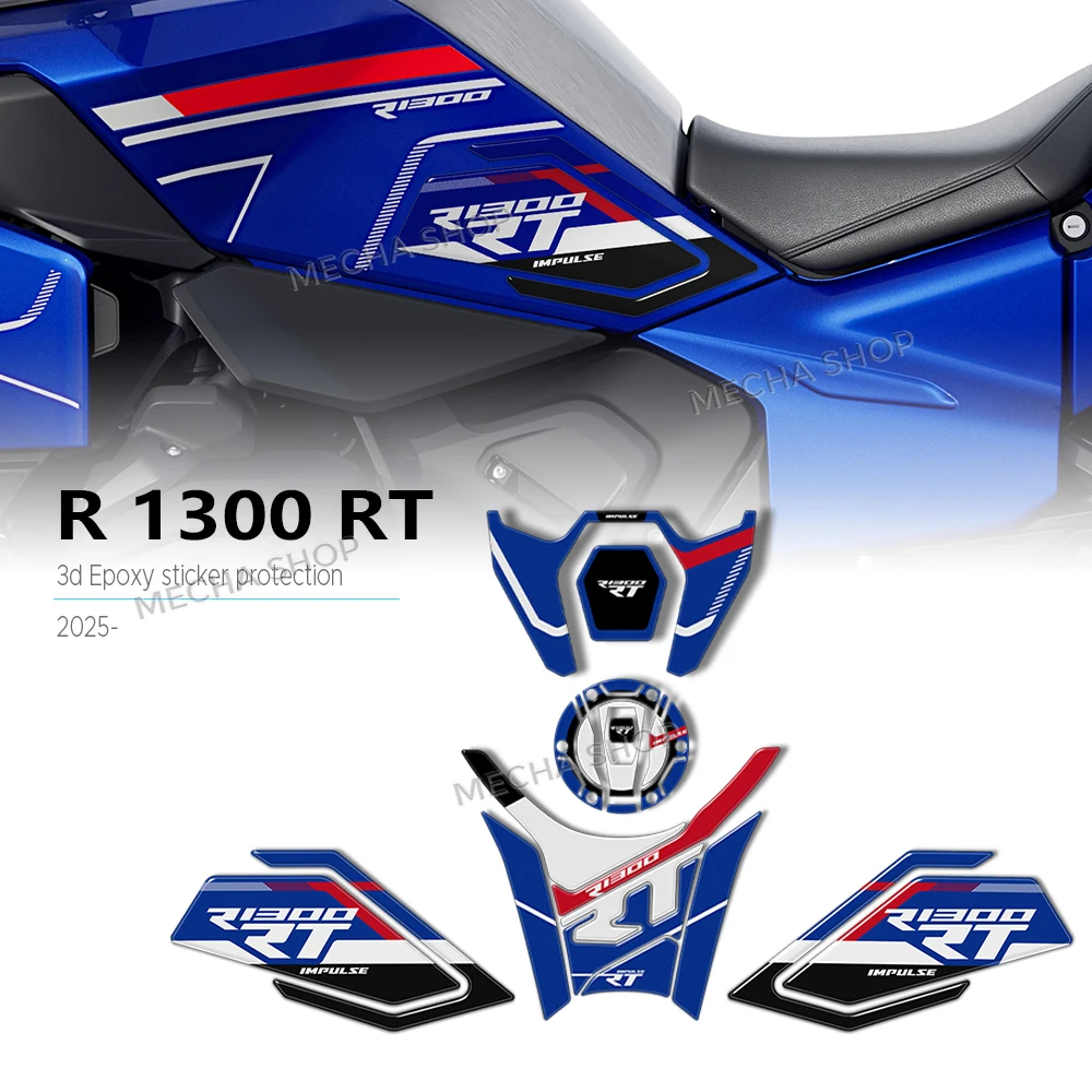 Fuel Cap Protection for R 1300 RT R 1300RT R1300 RT 3D Epoxy Sticker Protection Kit Tank Pad Protection Fairing Sticker