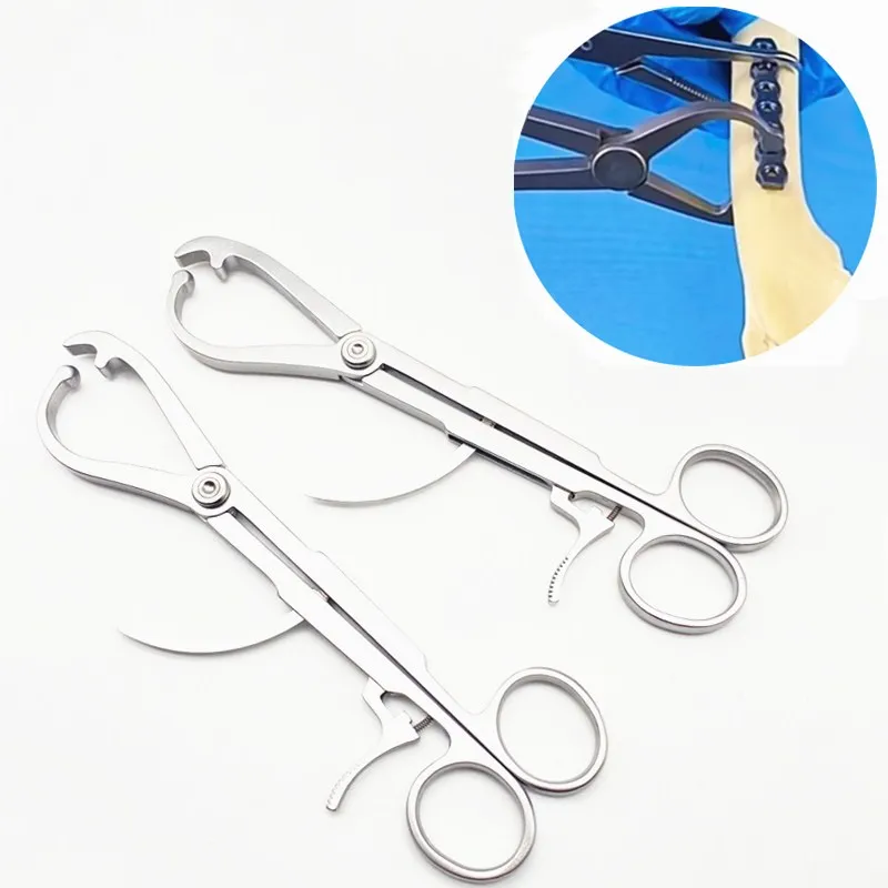 

Bone Holding Forceps Stainless Steel Self-locking Serrated Jaw Soft Ratchet Bone Holding Forceps Orthopedic Instrument