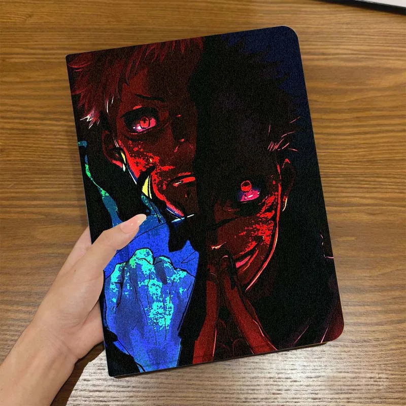 حافظة كمبيوتر لوحي فاخرة من أنيمي Jujutsu Kaisen لهاتف Honor Tab Magic Pad GT GT2 6 X8 V7 V8 X9 8 9 13 X8a X9a Pro 10 12.1 12.5 بوصة #6