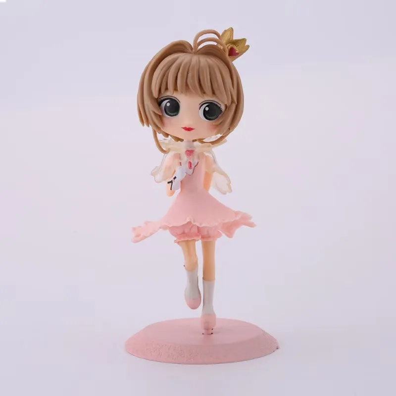 Card Captor Sakura Anime Figure KINOMOTO SAKURA Action Figures toys model statue Collection Desktop decoration Pendant kid Gifts