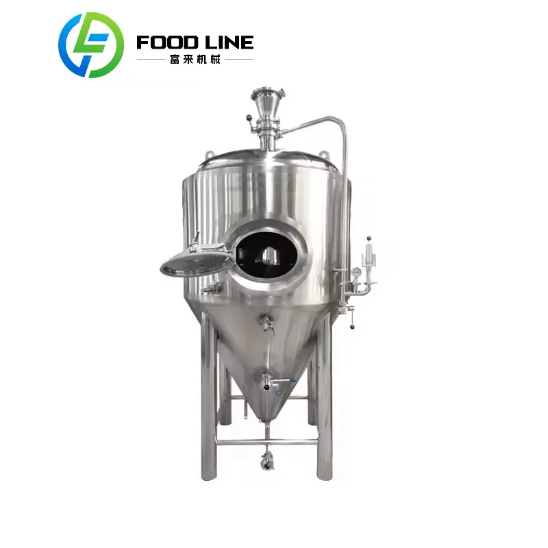 200L Micro Brewery Setup Home Brewing Equipment mit Edelstahlfermenter für Bastelbier