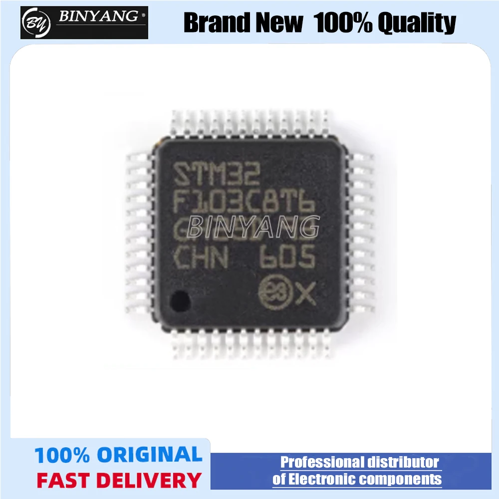 ST original STM32F103C8T6 LQFP-48 MCU microcontroller 32-bit