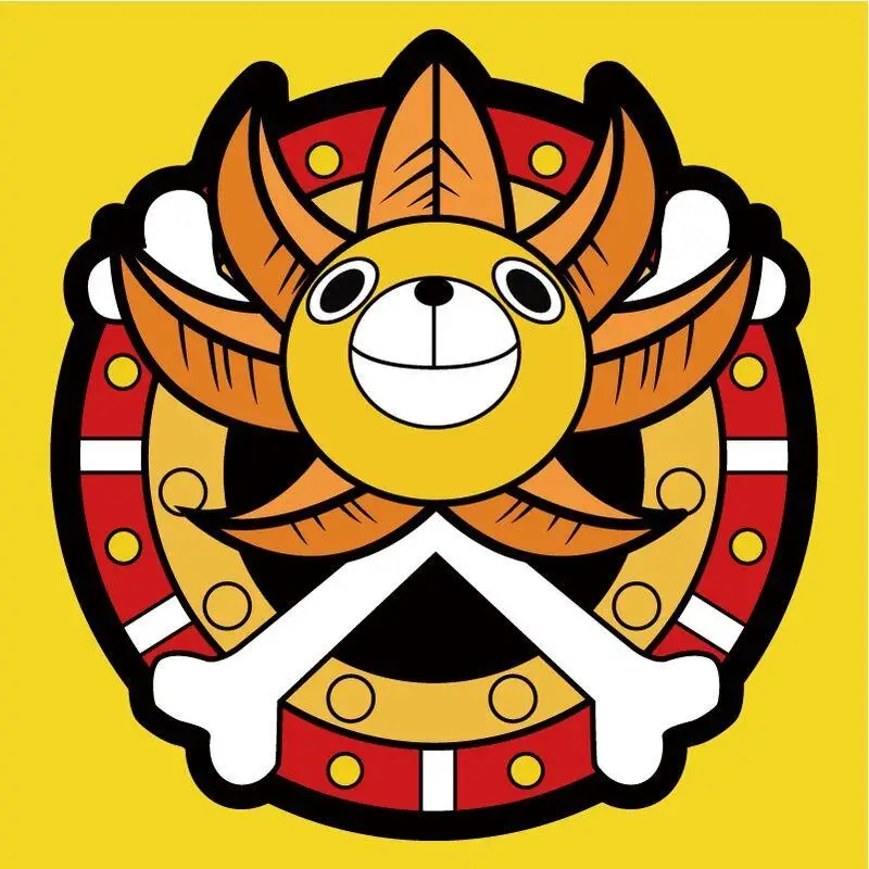 One Piece Aufkleber Autodekoration Aufkleber Monkey D. Luffy Anime Aufkleber Thousand Sunny Kratzschutz Aufkleber Geschenk