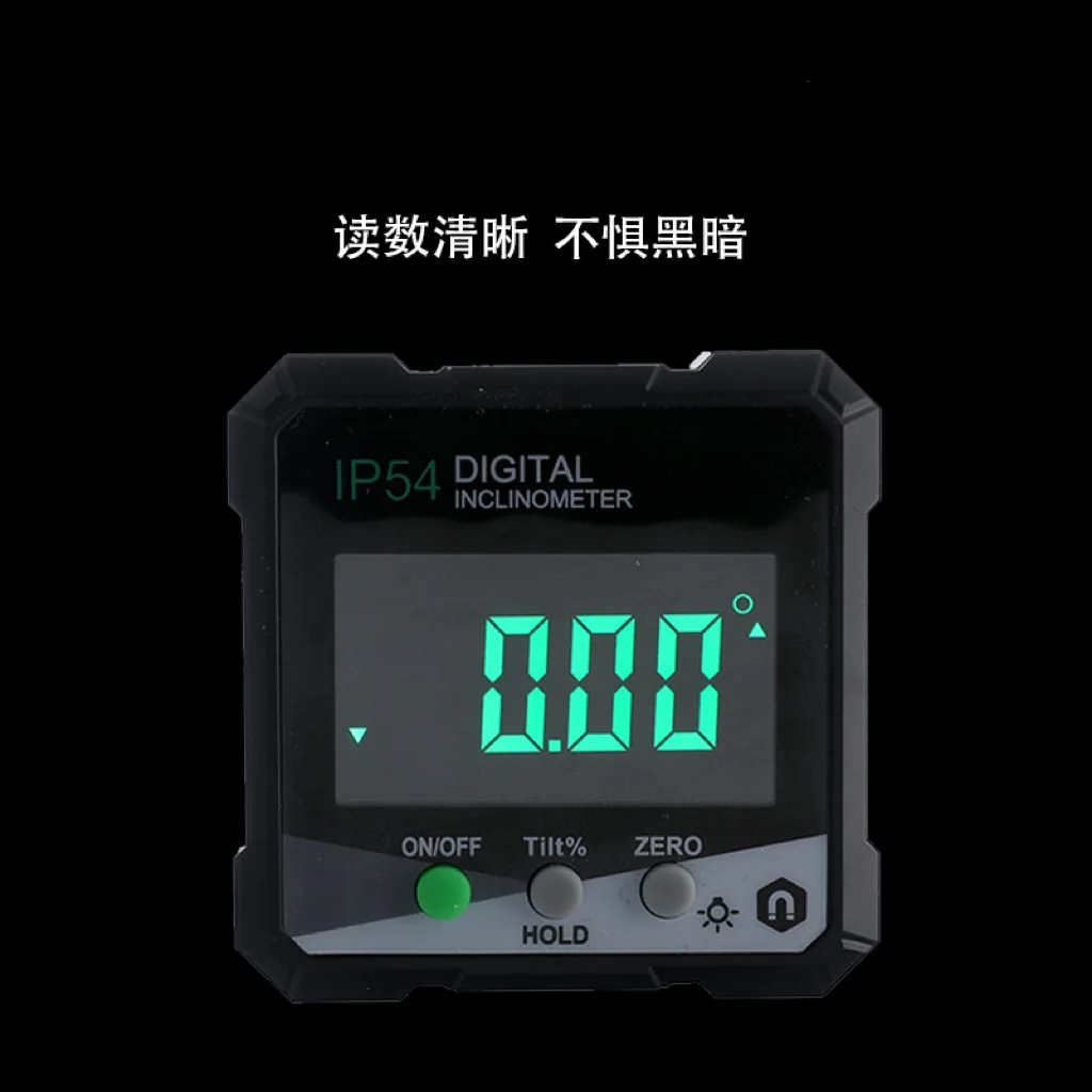 DLW30 Digital Display Inclination Box Protractor Digital Display Inclination Meter Inclination Box Angle Slope Meter