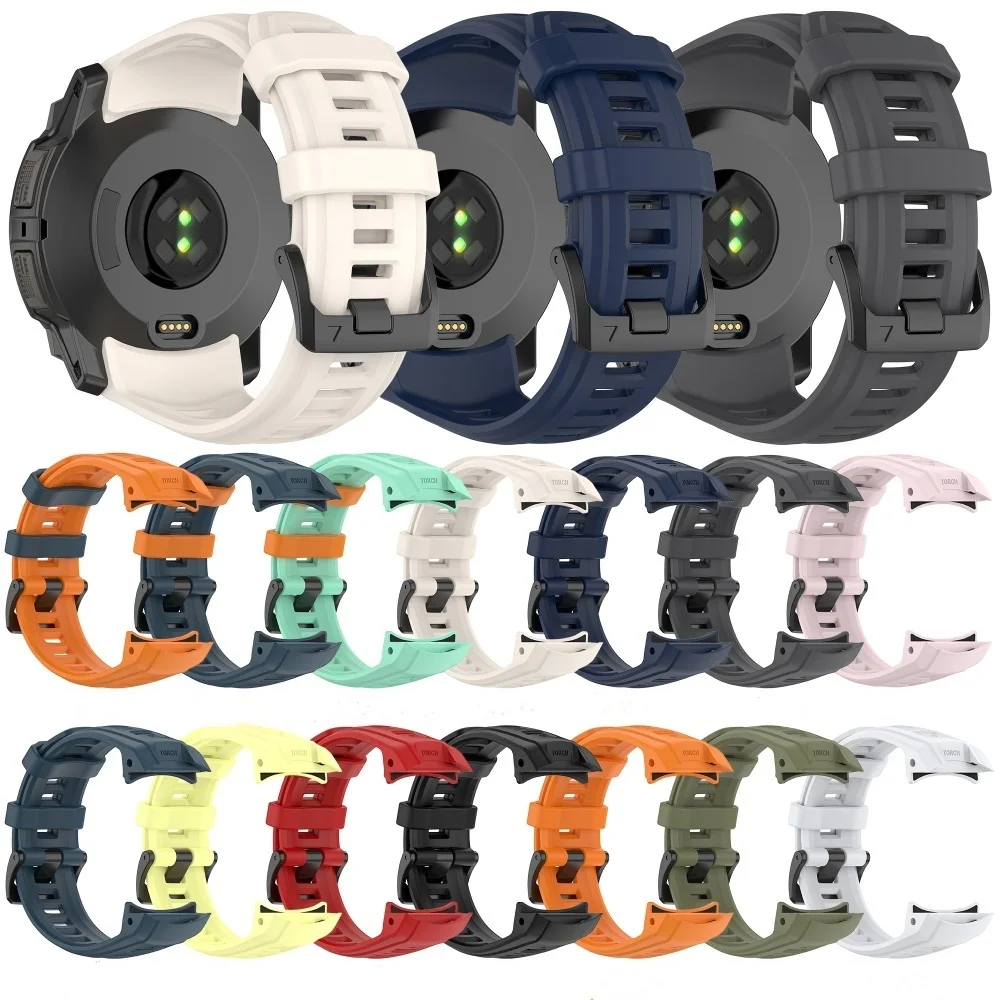 

Силиконовый ремешок для Garmin Instinct 3, ремешок для часов Instinct3, спортивный браслет, аксессуары