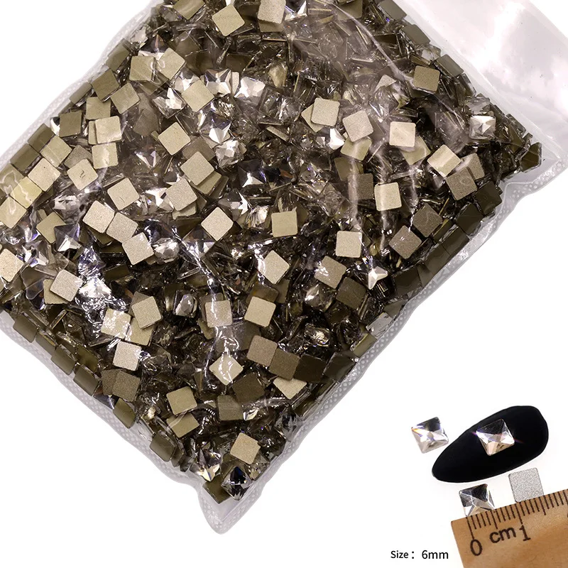 VDD P501-P540 Großhandel 1440 Stück Glas-Kristall-Strasssteine mit flacher Rückseite, Glitzersteine für Nagelkunst, DIY-Bastelarbeiten und Dekoration – Detail 10