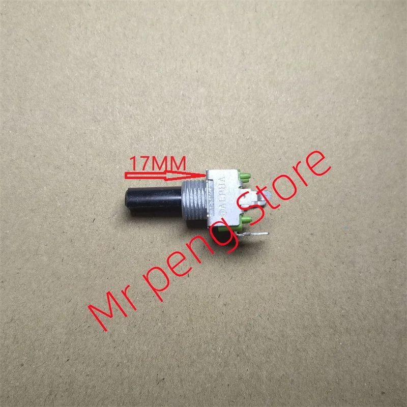 1pcs for ALPHA brand potentiometer RK09, B10K shaft length 17MM