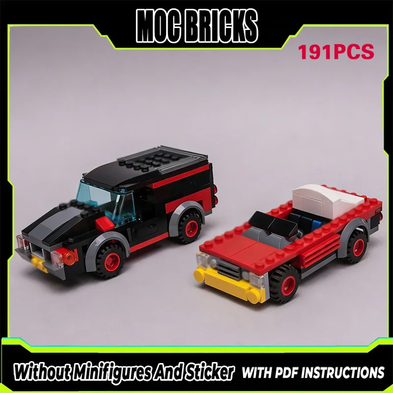 

Конструктор MOC: Городские автомобили, транспортные средства, модульные конструкции. Подарки на праздники, набор для сборки, детские игрушки.