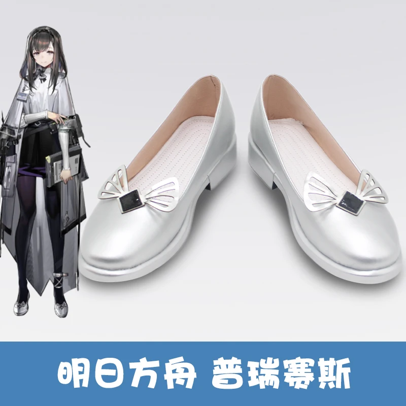 

Arknights Priestess Cosplay Shoes Game Leather Custom Made For Party Christmas Halloween Boots