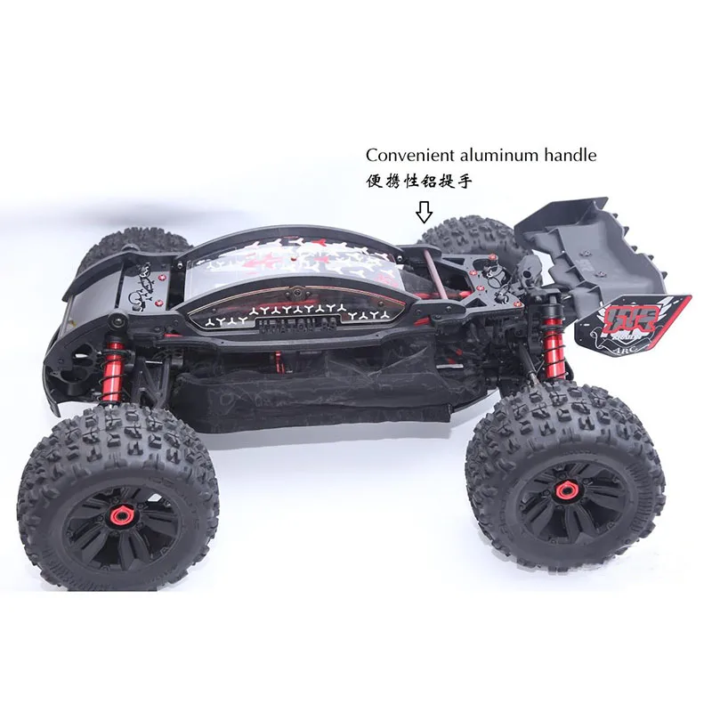 Simulation Nylon Shell Based Roll Cage Body Collision Frame for 1/5 RC ARRMA KRATON 8S EXB Stunt Truck Car