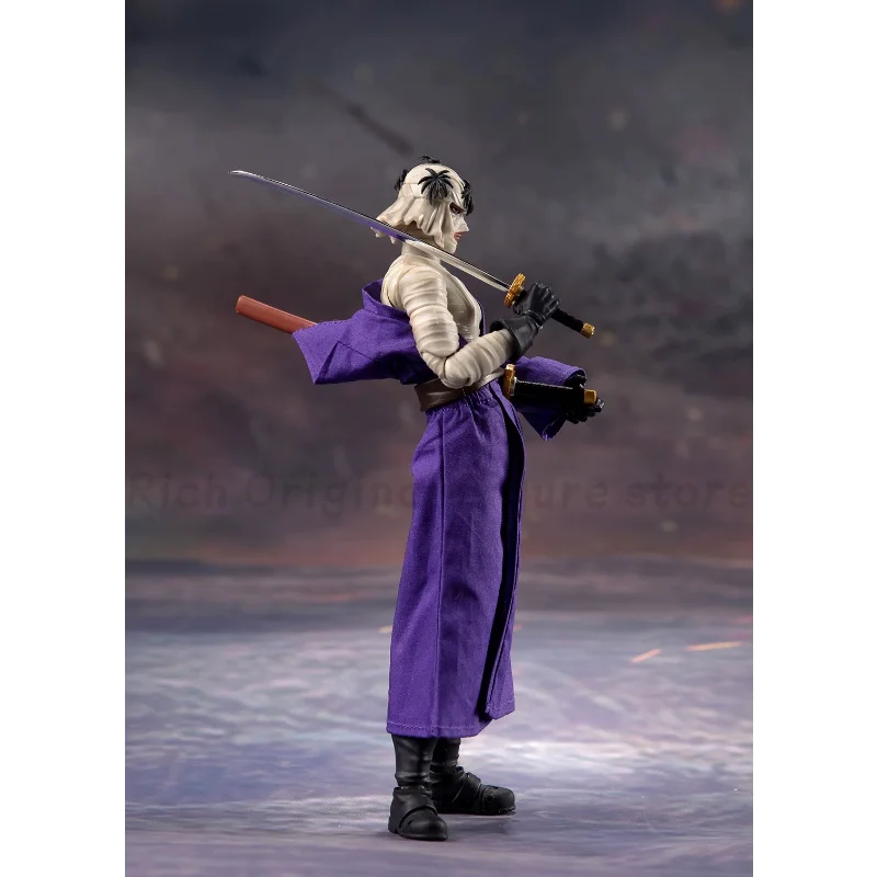 【Op voorraad】Originele Echt Dasin/Great Toys/GT Rurouni Shishi Yuma Anime 1/12 Action Figure Model Speelgoed Ornamenten