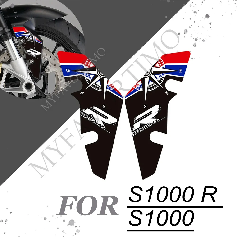 

Motorcycle Tank Pad Decals Stickers For BMW S1000R S 1000 R S1000 Gas Fuel Oil Kit Protection Anti Slip Front Fender