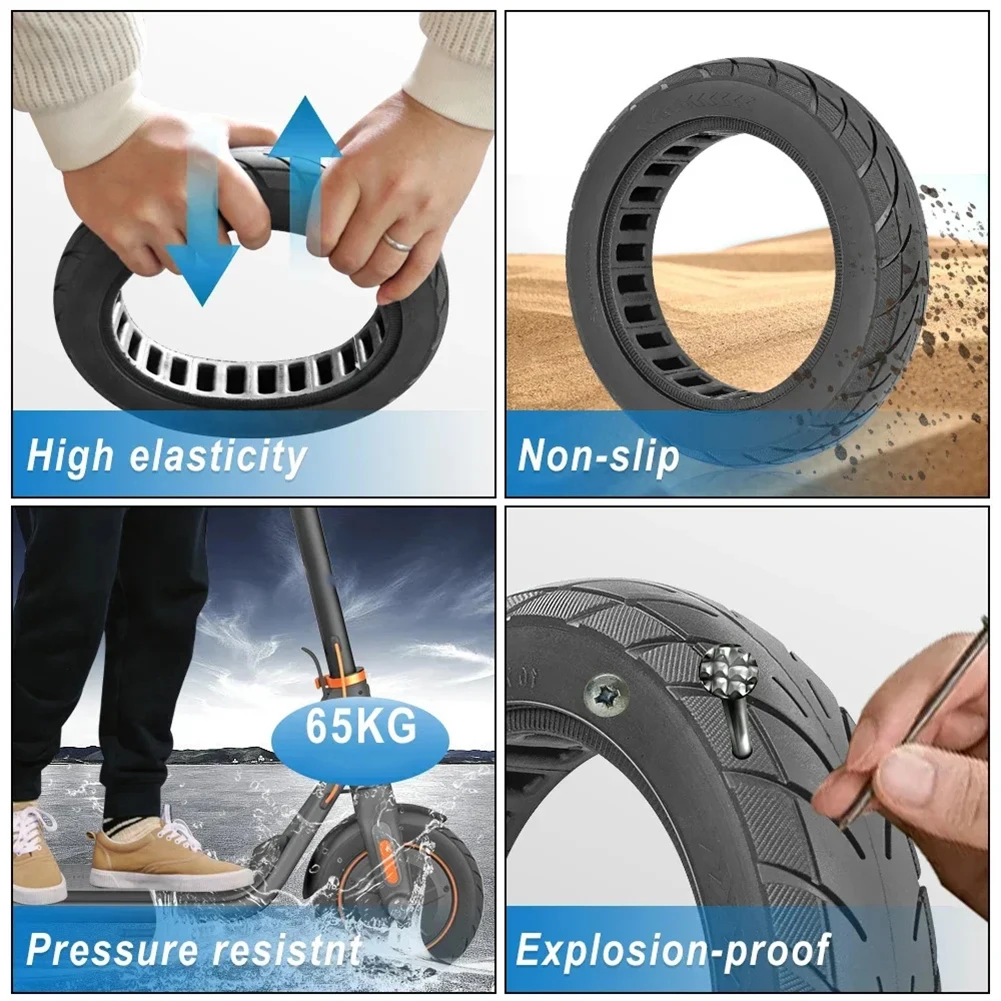 Daily Commuting 370*370*54mm Electric Bike Tire for tread Pattern for versatile Compatibility Enhanced Traction Hassle-Free
