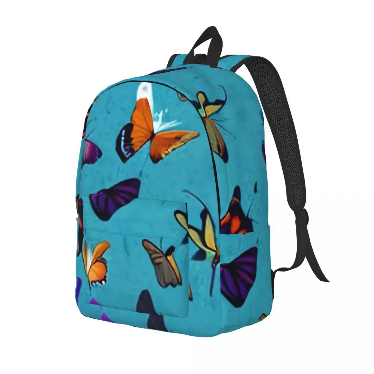 Colorful Butterfly Backpack Animal Print Cool Backpacks Men Camping Pattern High School Bags Design Rucksack