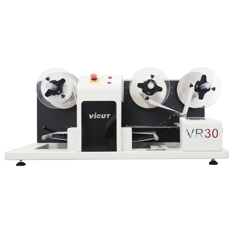 Roll-to-Roll Label Cutting Machine/Digital Label Finishing System/China Roll Cutting Machine Supplier VR30