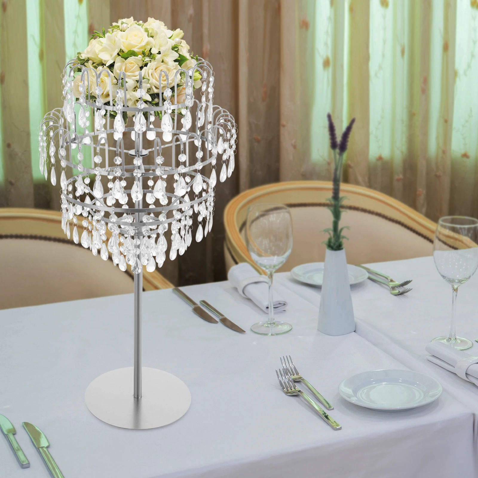 

5 Tiers Flower Stand, Flower Stand, Wedding Flower Stand