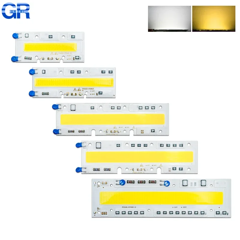 

LED COB Chip 30W 50W 70W 100W 150W 110V 220V Cold/Warm White Lamp Beads Without Driver DIY Lampada Outdoor Chip Light Floodlight