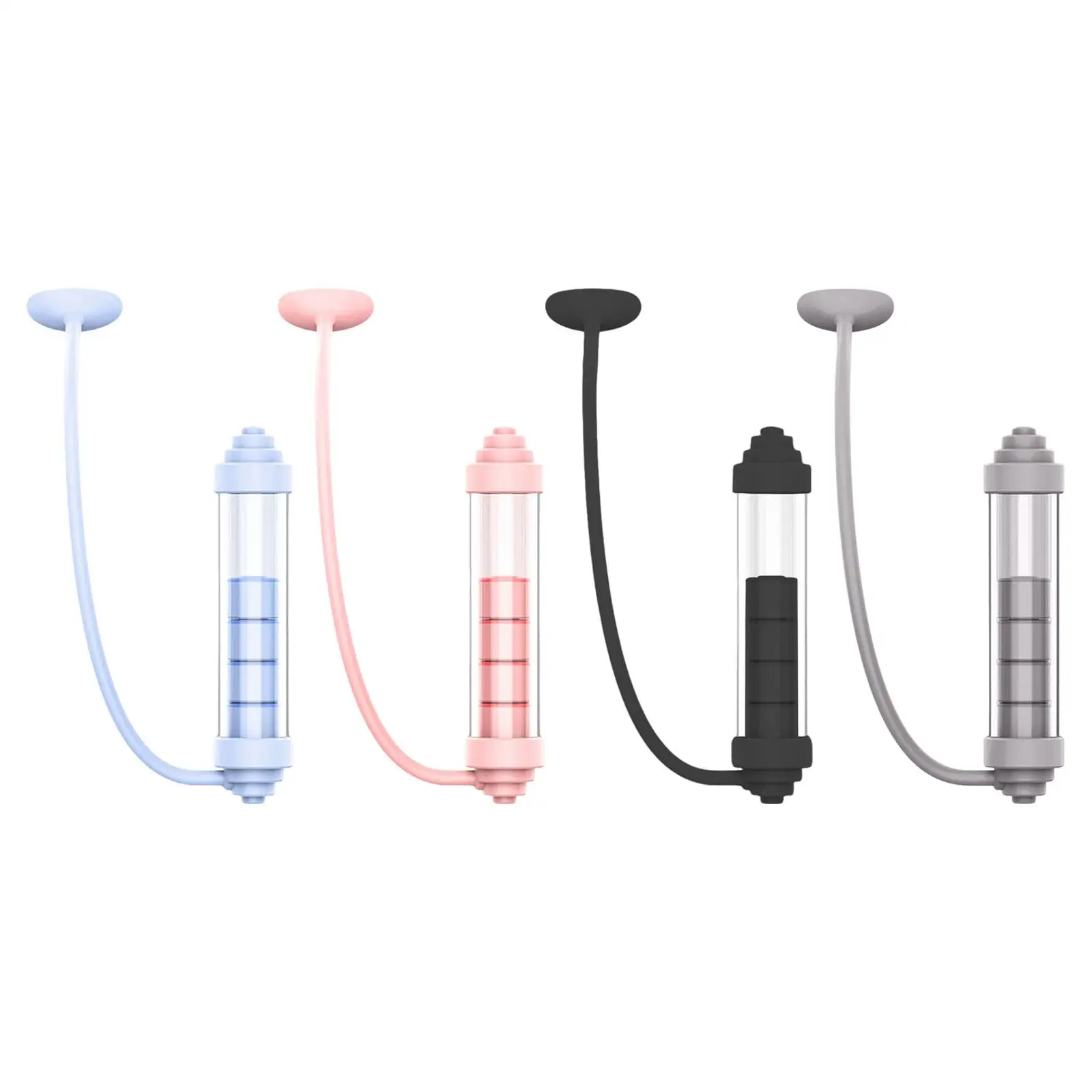 

Breathing Training Device Lightweight Easy to Use with Resistance Adjustable for Running Swimming Diving Bicycling Fitness