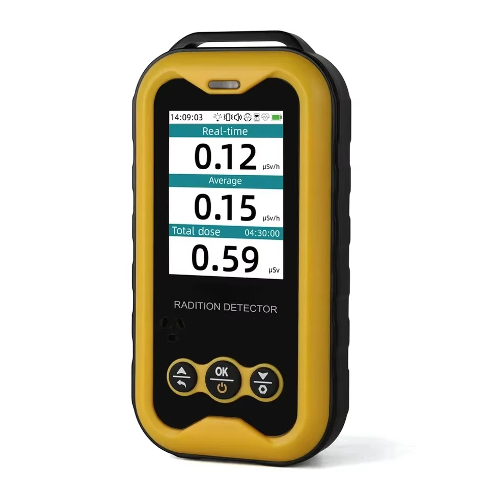 FS-5000 Geiger Counter Radiation Dose Dosimeter Nuclear Radiation Detector Radiation Survey Meter for X Beta Gamma Ray