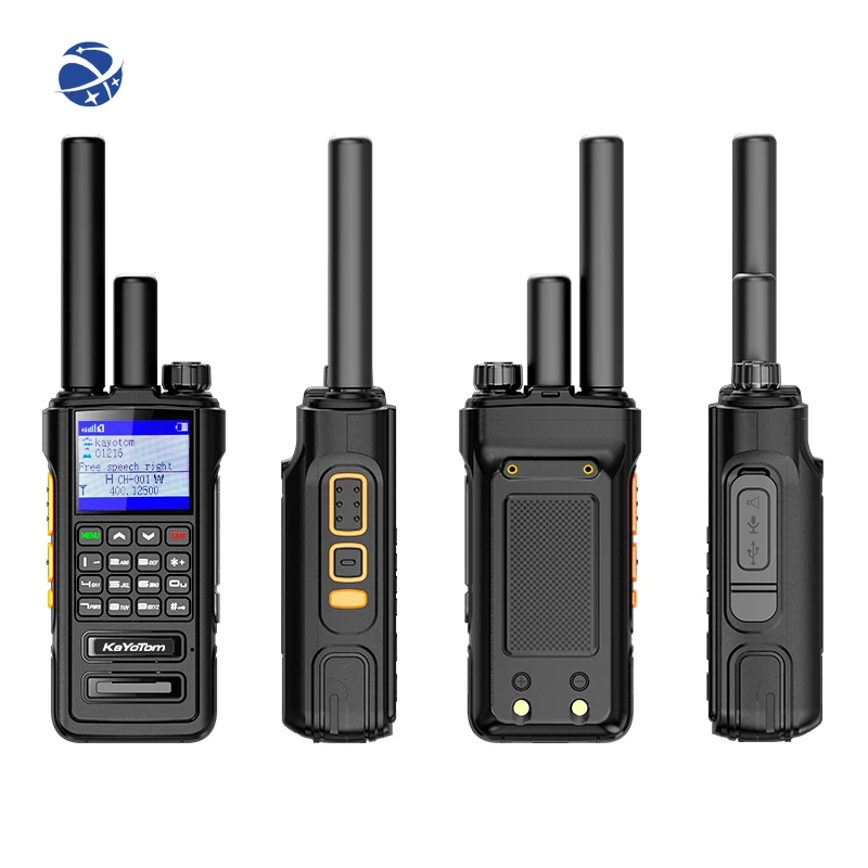 

Professional Handheld 4G+ POC Walkie-Talkie Long-Ran Two-Way Communication up 5000KM GPS Positioning Dual-Mode IPX6 Waterproof