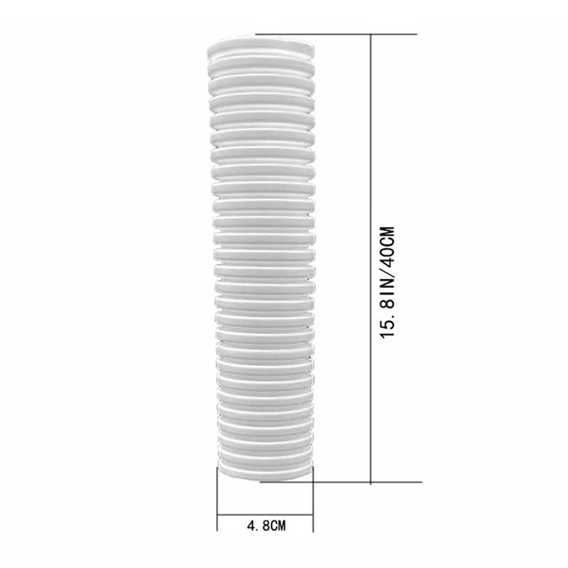 Protector de maletero de 6 piezas, envoltura de árbol en espiral blanca para proteger plantas jóvenes de ciervos, conejos, roedores, cortadoras