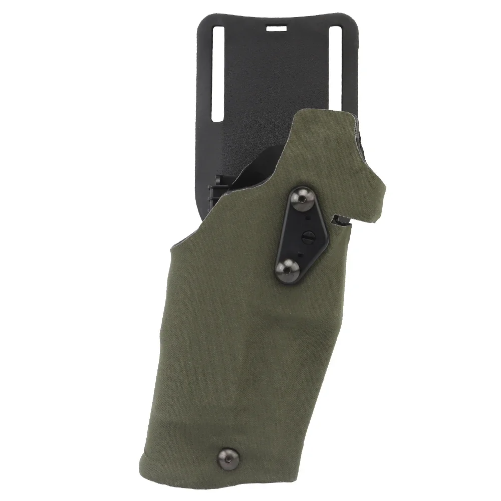 Imagem -02 - Coldre Pistola Tática para Glock 17 com X300 X300u Lanterna Liberação Rápida Case Airsoft Kit de Sistema Qls 6354do