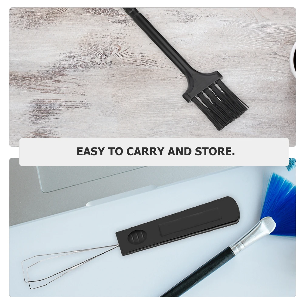 

1Set Keyboard Cleaning Tool Kit Keycap Puller Brush Multi-Functional Dust Remover For Laptop Computer Earphone Port Reusable