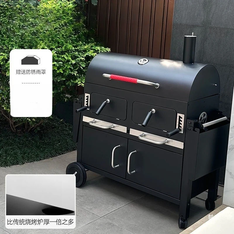 Бытовая духовка Уличная бездымная американская духовка Уголь