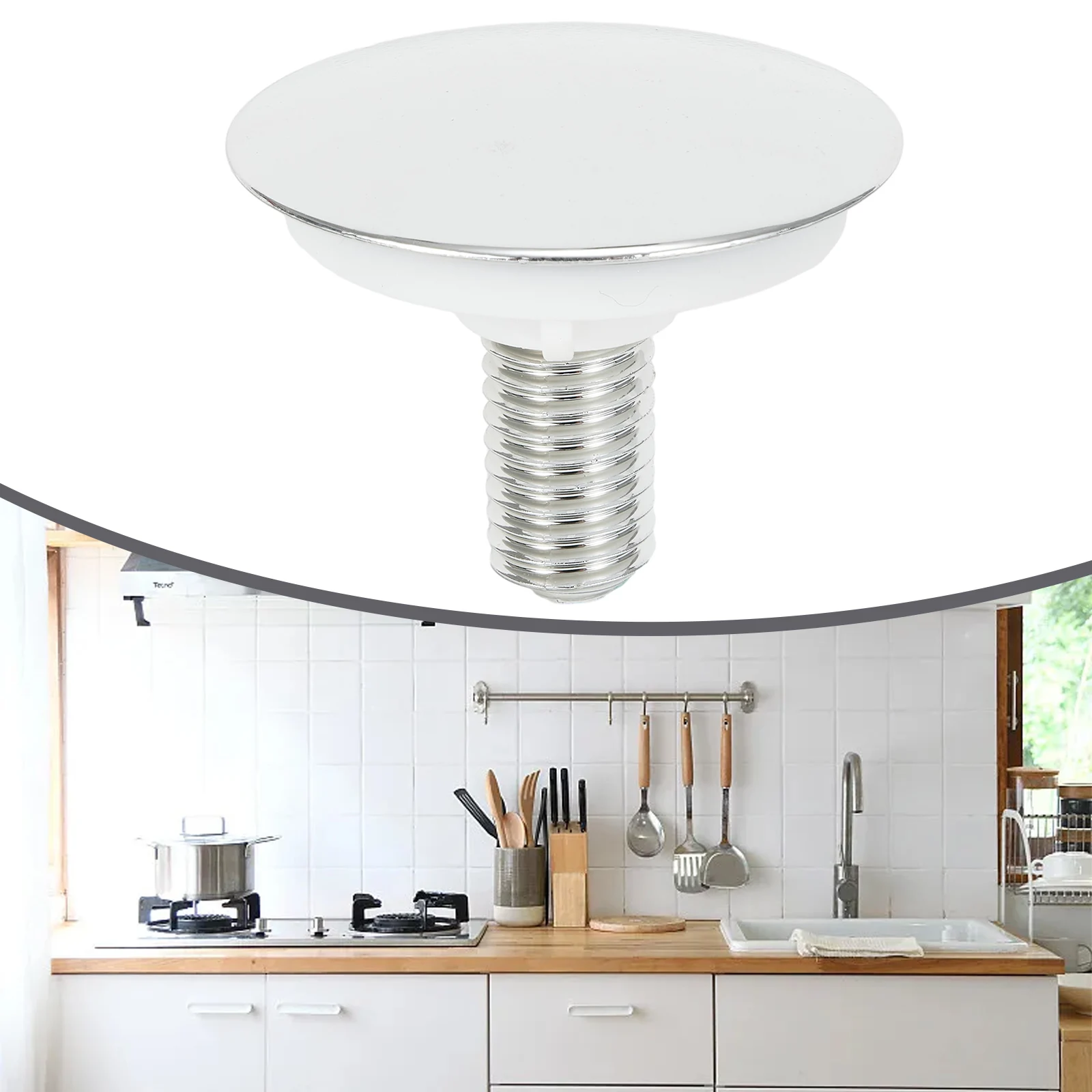 

Kitchen Sink Hole Cover Faucet Tap Hole Stopper Cover Blanking Plug Kitchen Sink Tap Basin Seal Cover Bathroom Accessories