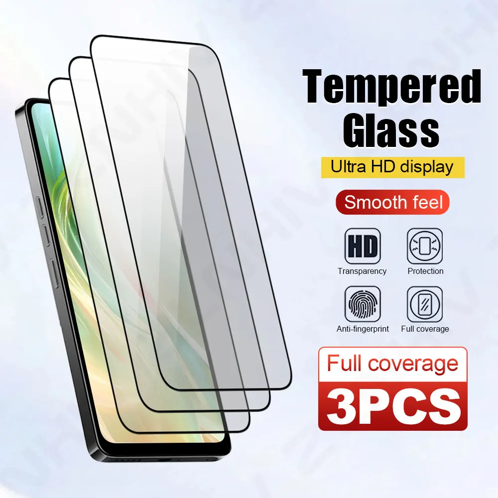 

Защитная пленка для Redmi 15, 15C, 14C, 13, Note 15 Pro, 14S, 14, 4G (3 шт.), полноэкранное закаленное стекло для смартфона