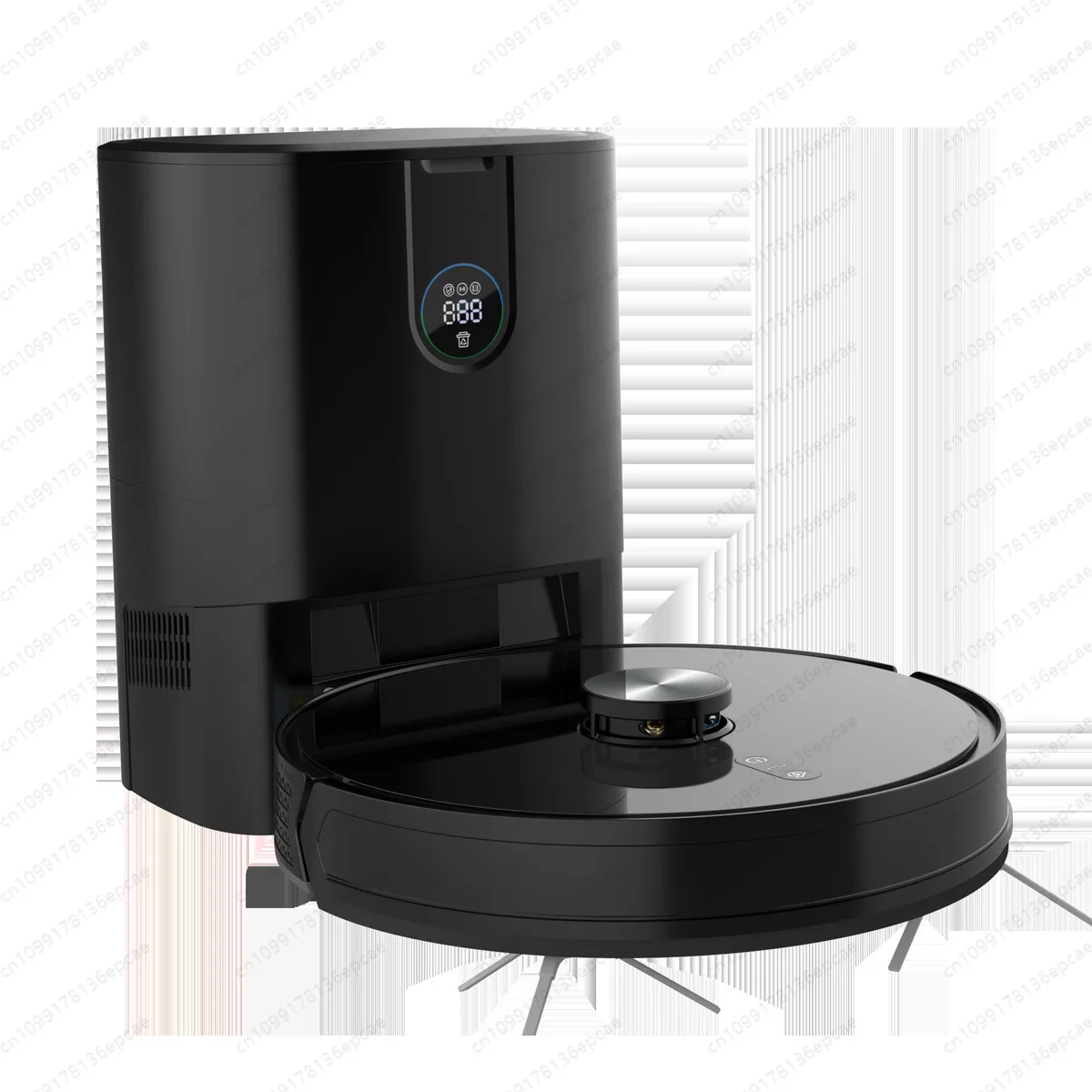 

Робот для подметания умного дома, автоматический пылесос для сбора пыли и перезарядки воды и пыли, встроенный пылесос для мытья полов 2-в-1