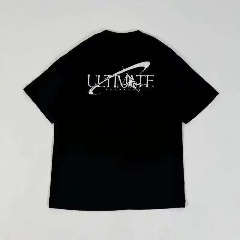 تي شيرت فارغ The Secret Love ملء فارغ FayeYoko نفس أسود بأكمام قصيرة مع قميص مطبوع تجريدي محيطي Faye Malisorn #5