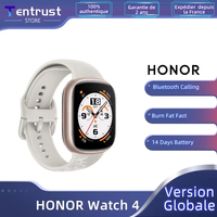 Global Version HONOR Watch 4 Smart Watch 5ATM Blood Oxygen Monitor BT5.2 GPS Bluetooth 5.2 Up to 14 Days Long Battery