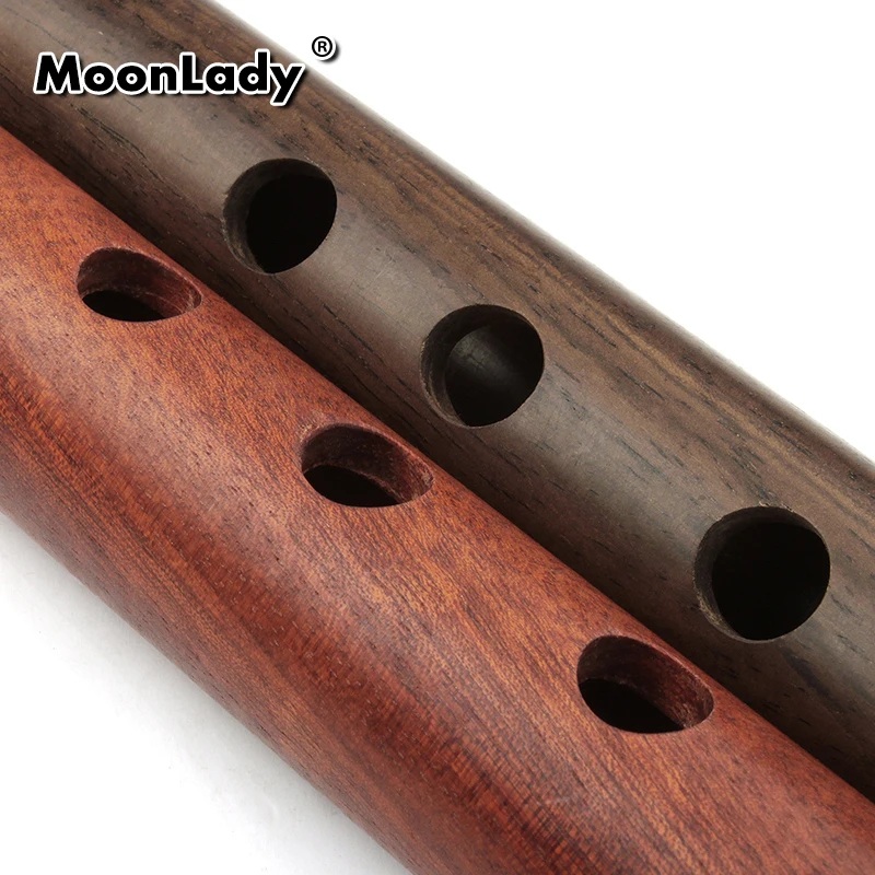 G key Flute Quena Indian Musical Instrument Red Sandalwood Flute Quena Woodwind Instrument Dalbergia Vertical Flute with Bag