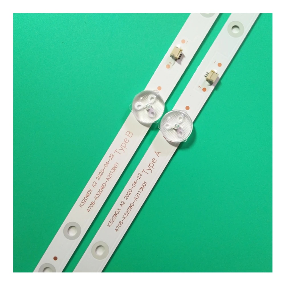 582mm TV Lamps Kit LED Backlight Strips For Polaroid P32RN0038K LED Bars K320WDX A1 Bands Rulers 4708-K320WD-A2113N01 A2113N11