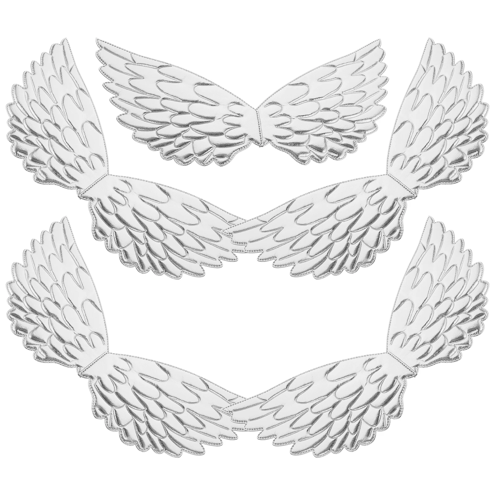 

5pcs Unicorn Wings Chic Dress Up Props Creative Costume Accessories For Halloween Christmas Party Stage Performance Lightweight
