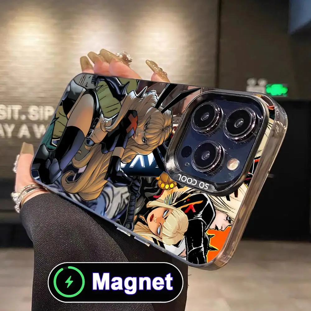Magik Illyana Phone Case for iPhone 17 16 15 14 13 12 11 Air Pro Max Plus Colorful Silver Magnet Cover view 5