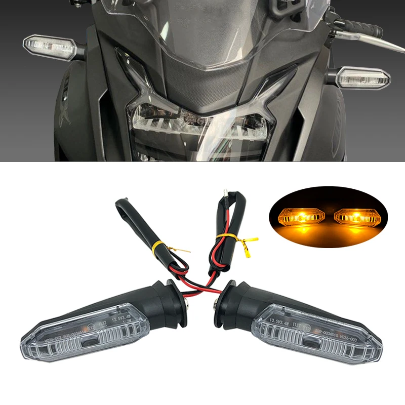 Motorcycle Turn Signals Blinker Indicator LED Light For Honda CB500X CB 500X  CB500F CB 500F CB400X CB 400X 2019 2020 2021 2022